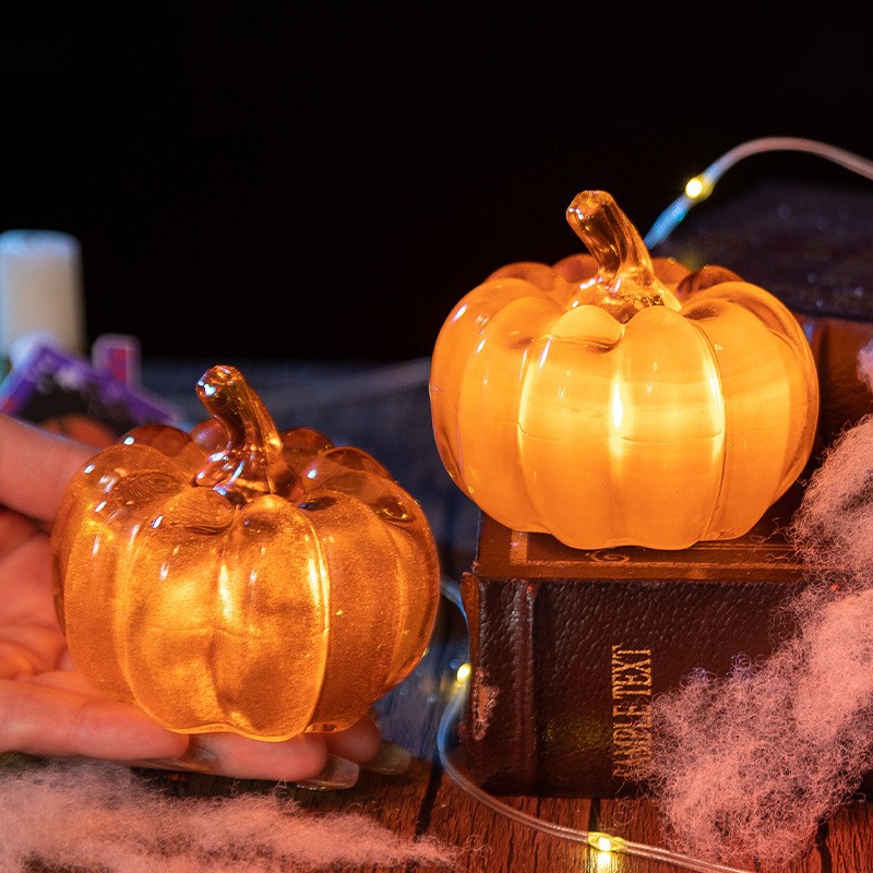 Halloween Pumpkin Decor Led - Cadılar Bayramı LED Işıklı Balkabağı Feneri