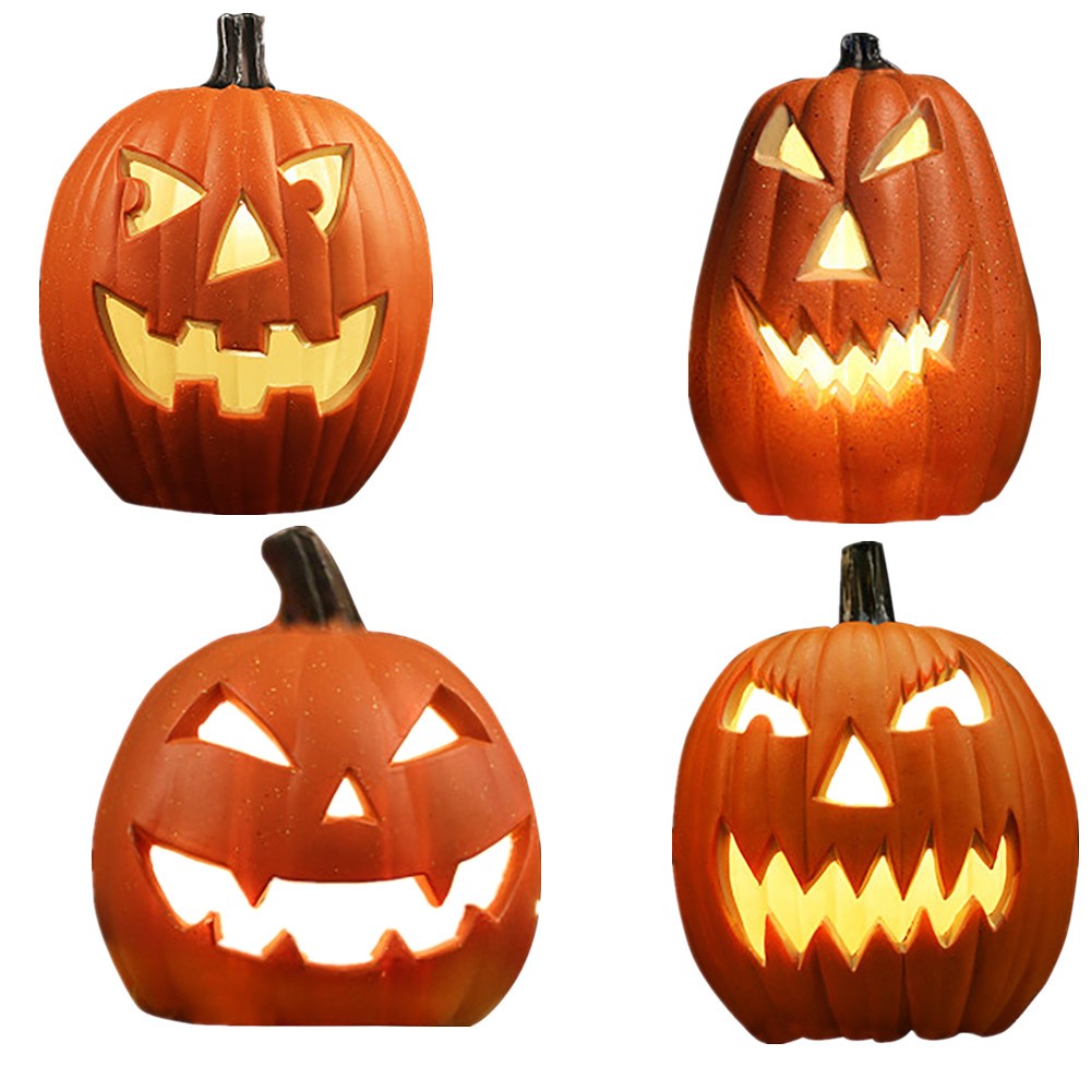 Halloween Pumpkin Decor Led - Cadılar bayramı Led Kabak Fener Parlayan