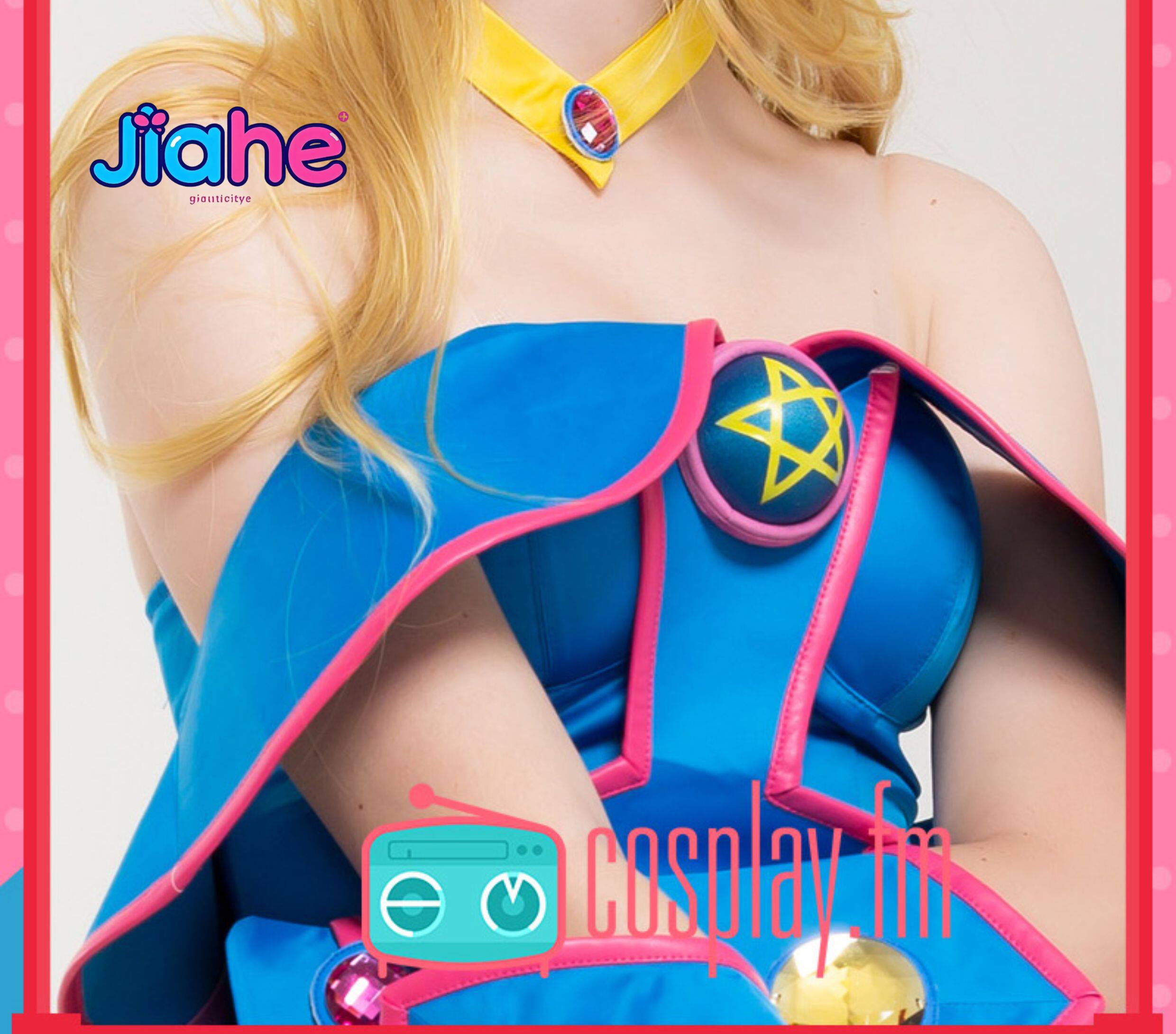 Halloween Costume Kids - Koyu Büyücü Kız Anime Yu-Gi-Oh Cosplay