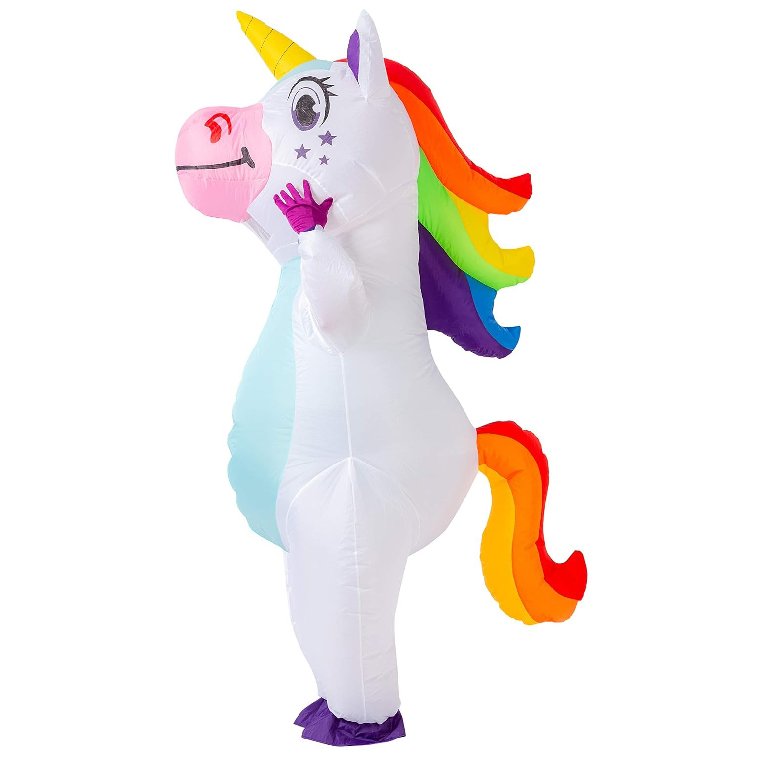 Halloween Costume Adult - Şişme Unicorn Kostümü Yetişkin Cadılar Bayramı