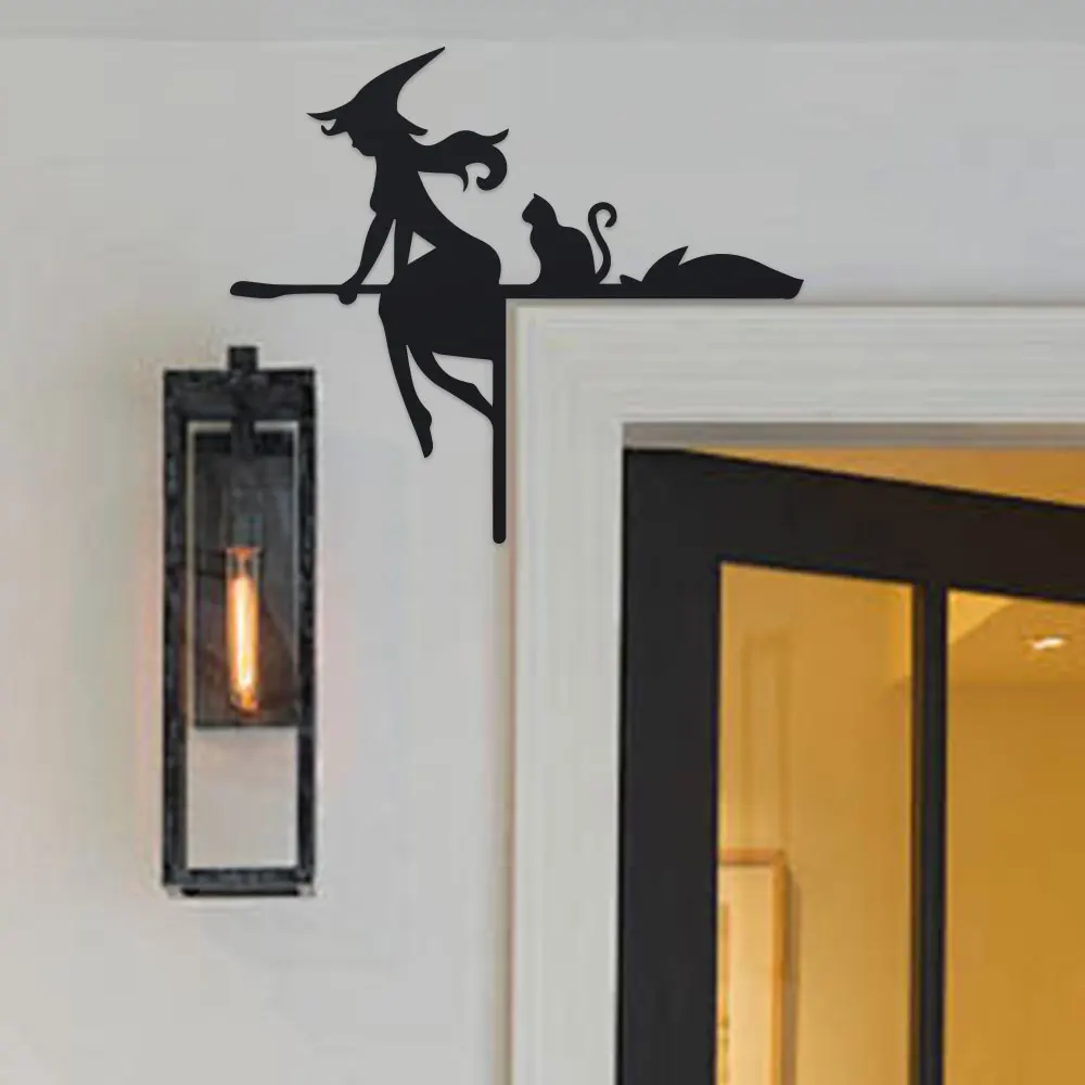 Spider Web Halloween Decoration - Cadılar Bayramı Kapı Çerçevesi Dekorasyon Seti