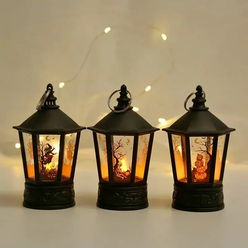 Halloween Pumpkin Decor Led - Cadılar Bayramı Süslemeleri, LED Mum Işığı,