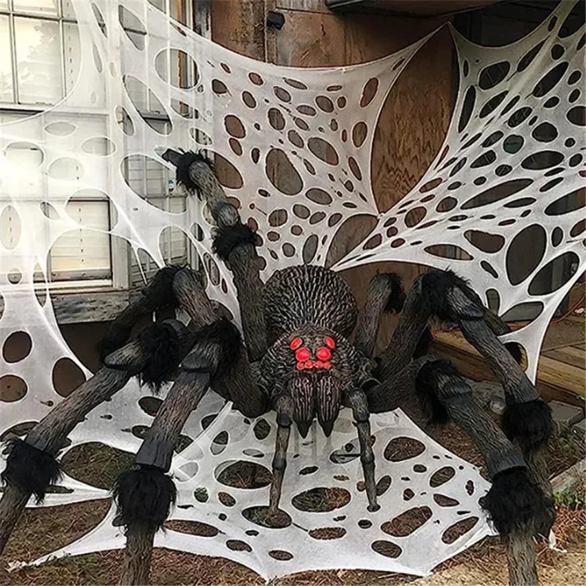 1x2m 1X4m 2x4m Sahte Örümcek A - Spider Web Halloween Decoration incelemesi ve fiyatı
