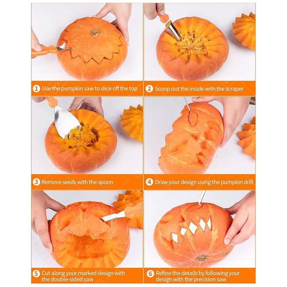 Cadılar bayramı kabak oyma kes - Pumpkin Lantern Halloween incelemesi ve fiyatı