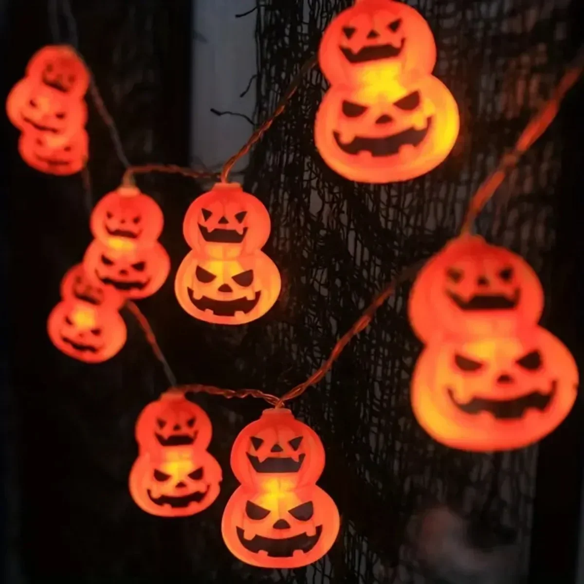 Jack O Lantern Işık Zinciri, P - Halloween Led String Lights Orange incelemesi ve fiyatı