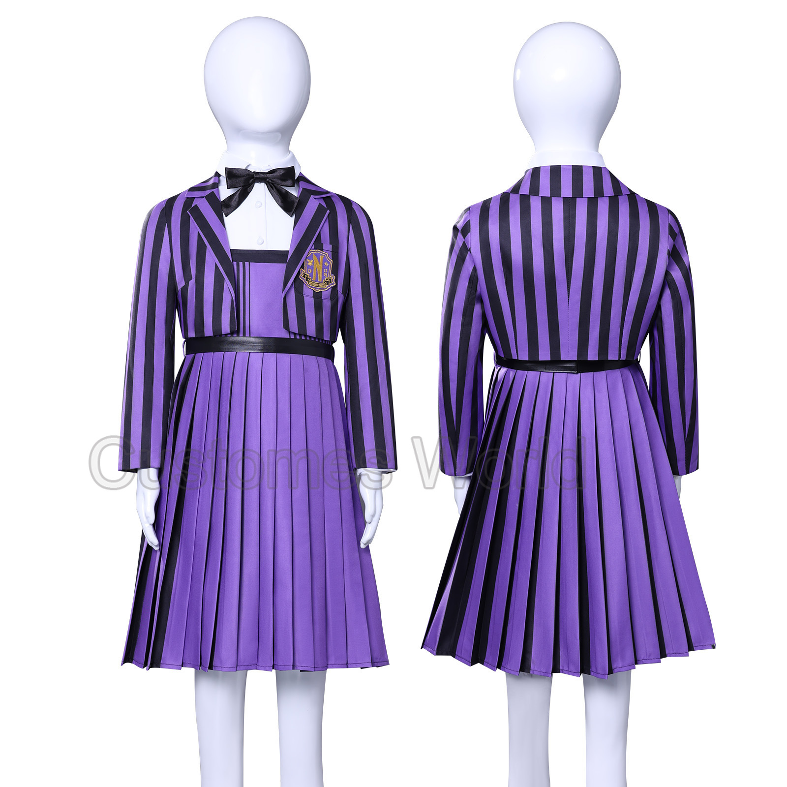 Nevermore Akademisi Üniforması - Halloween Costume Kids incelemesi ve fiyatı