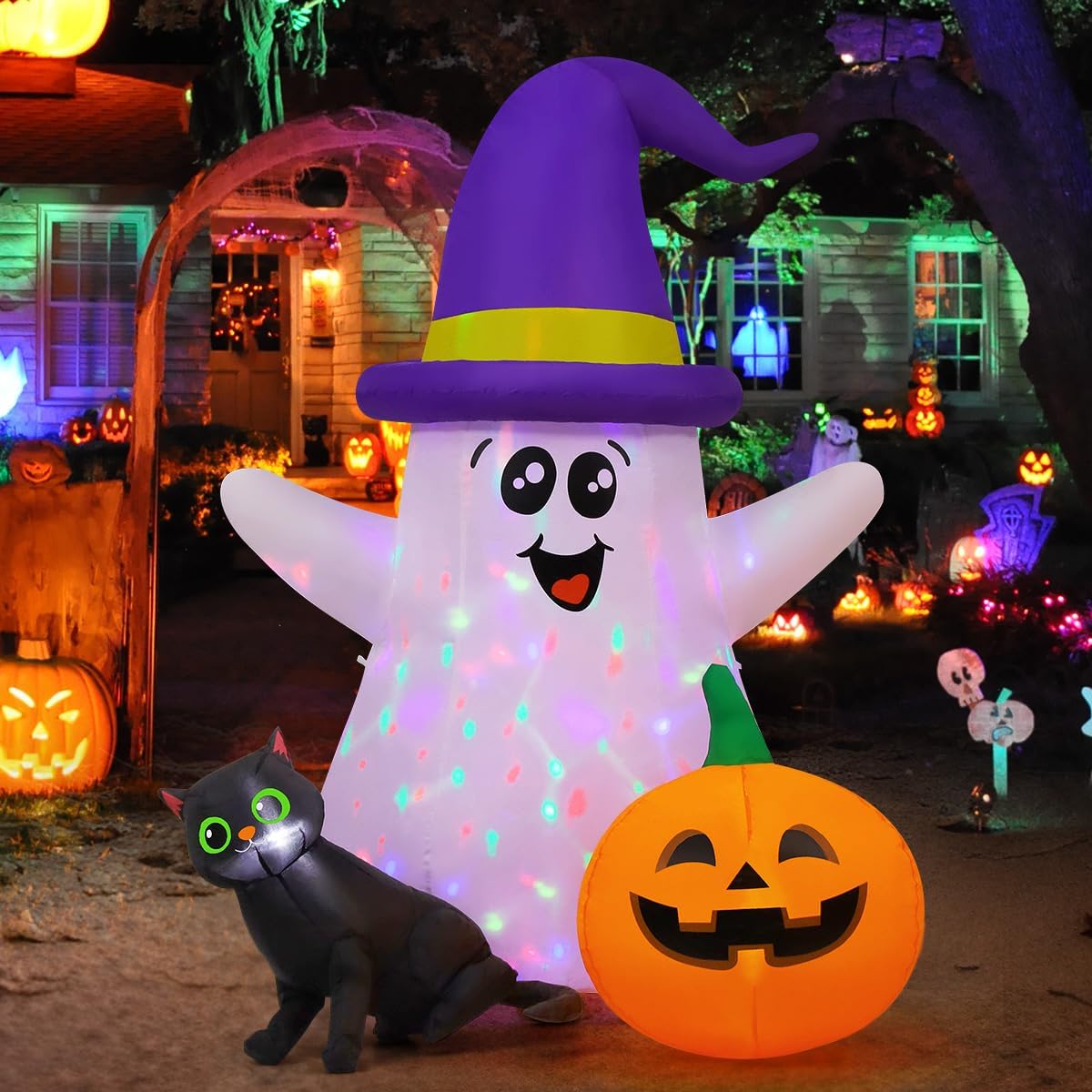 5 Feet Boyunda Cadılar Bayramı - Halloween Pumpkin Decor Led incelemesi ve fiyatı