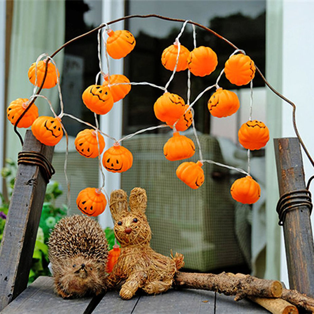 Cadılar bayramı 3D Kabak LED D - Halloween Led String Lights Orange incelemesi ve fiyatı