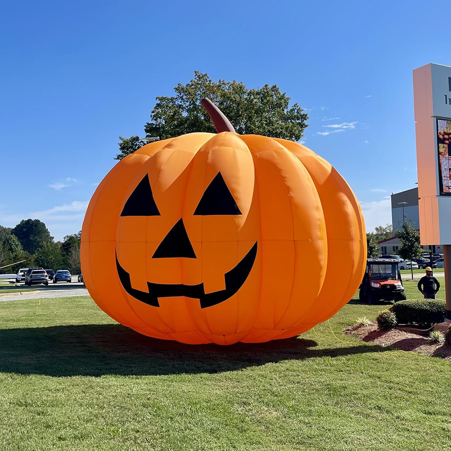 Dev 10 Fitlik Şişme Cadılar Ba - Halloween Pumpkin Decor Led incelemesi ve fiyatı
