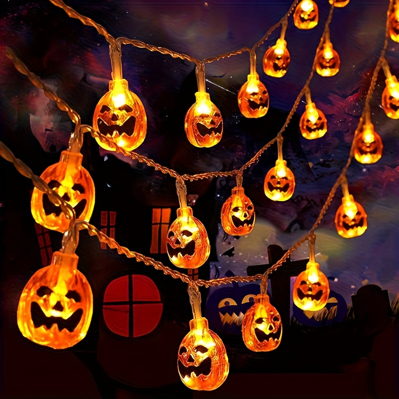 59/118in 10/20LEDs Gülümseyen  - Halloween Led String Lights Orange incelemesi ve fiyatı