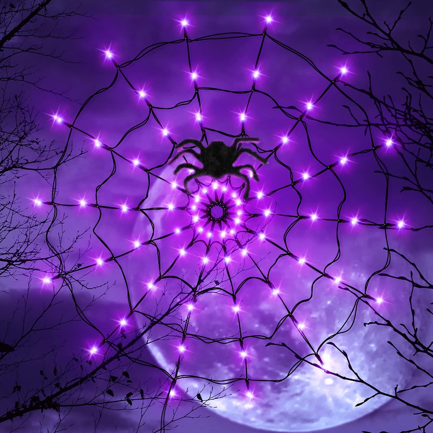 Cadılar bayramı LED ışık dize  - Spider Web Halloween Decoration incelemesi ve fiyatı