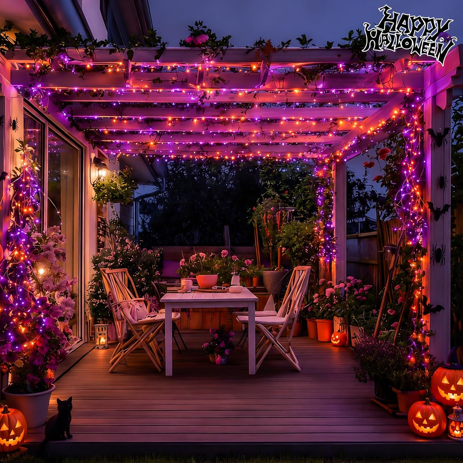 Cadılar bayramı güneş bakır te - Halloween Led String Lights Orange incelemesi ve fiyatı