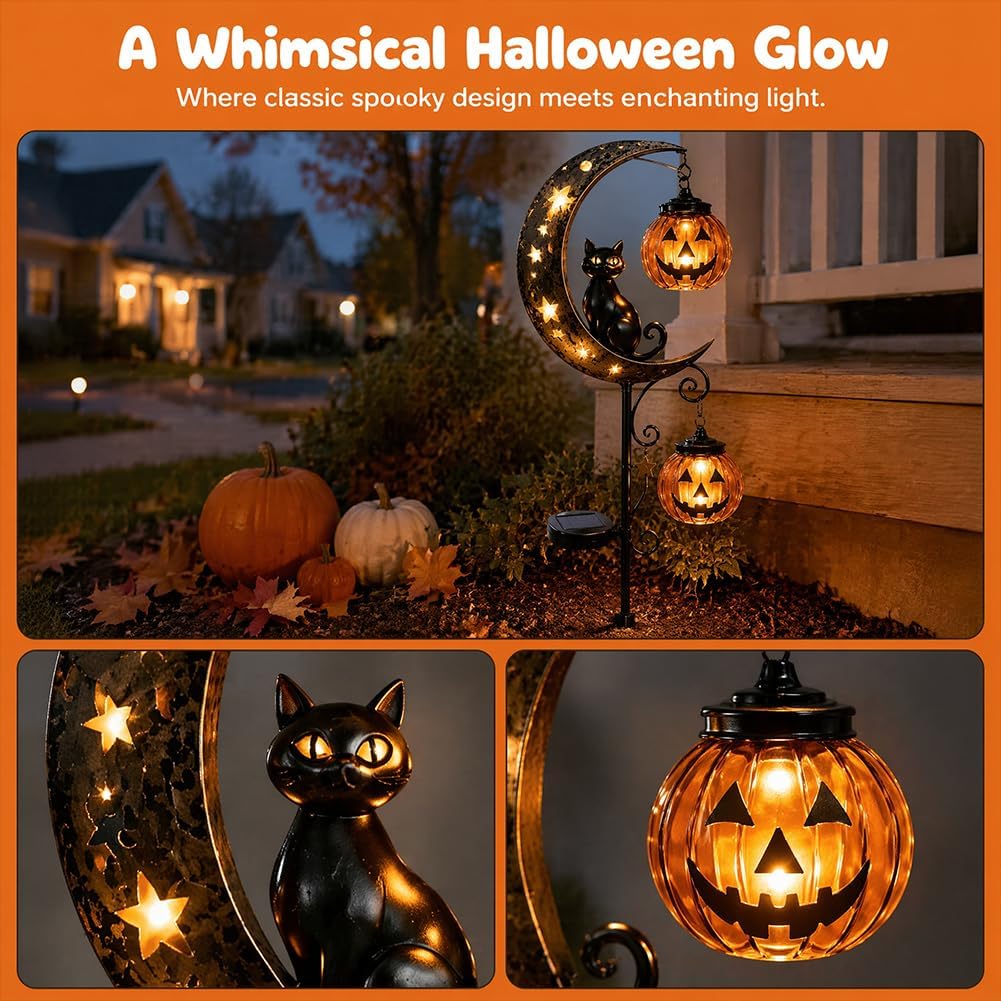 Güneş Enerjili Cadılar Bayramı - Halloween Pumpkin Decor Led incelemesi ve fiyatı