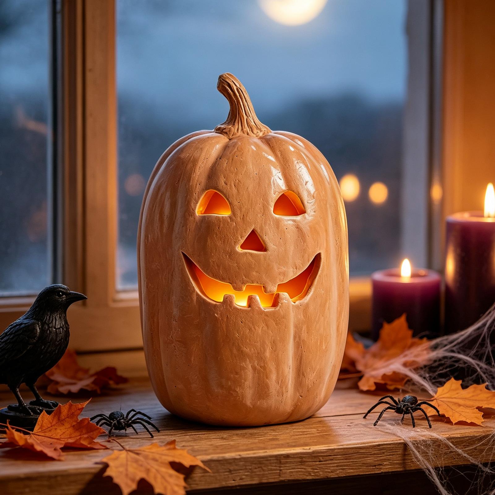 Kabak Fenerleri Dekor El Yapım - Pumpkin Lantern Halloween incelemesi ve fiyatı