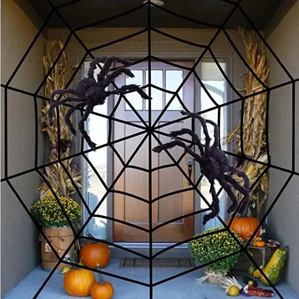 1-2 adet Cadılar Bayramı Temal - Spider Web Halloween Decoration incelemesi ve fiyatı