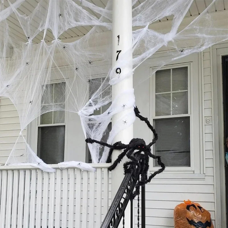 1-2 adet Cadılar Bayramı Temal - Spider Web Halloween Decoration incelemesi ve fiyatı