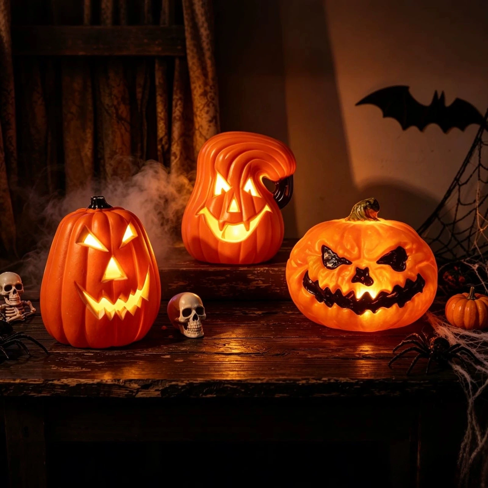 LED Üç Katmanlı Işıklı Balkaba - Halloween Pumpkin Decor Led incelemesi ve fiyatı